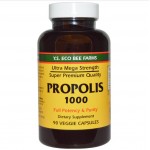 อาหารเสริม โพรพอลิส propolis ราคาส่ง ยี่ห้อ Y.S. Eco Bee Farms, Propolis 1000, 90 Veggie Caps